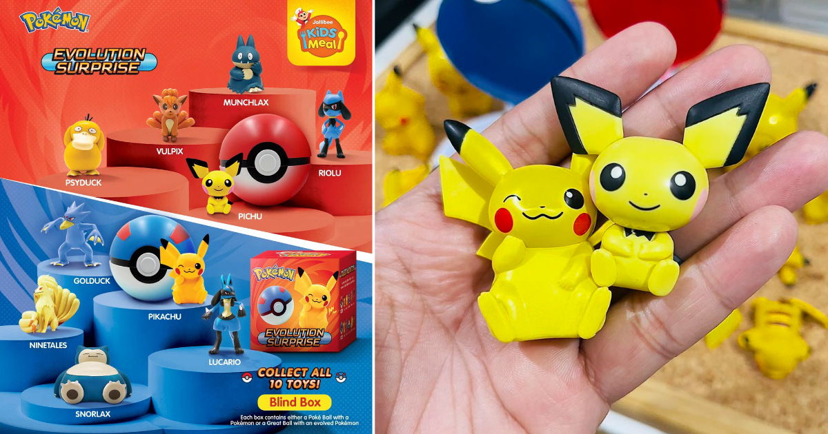 Jollibee Philippines Launches Pokémon Evolution Surprise Blind Box