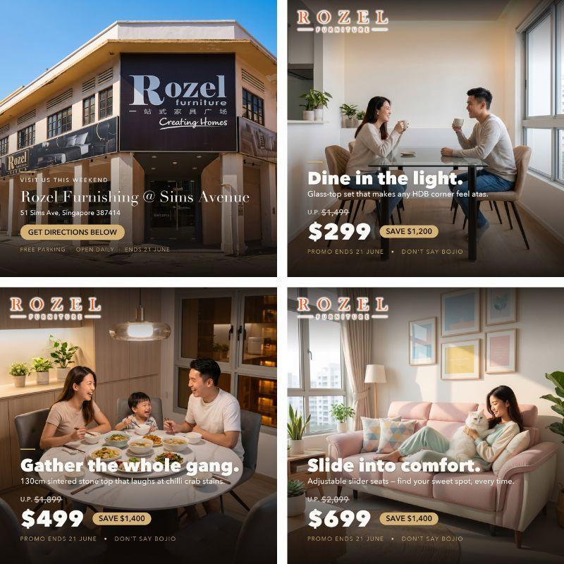 Rozel Factory-Direct Tentage Sale at 51 Sims Avenue – Massive Savings Until 28th June!